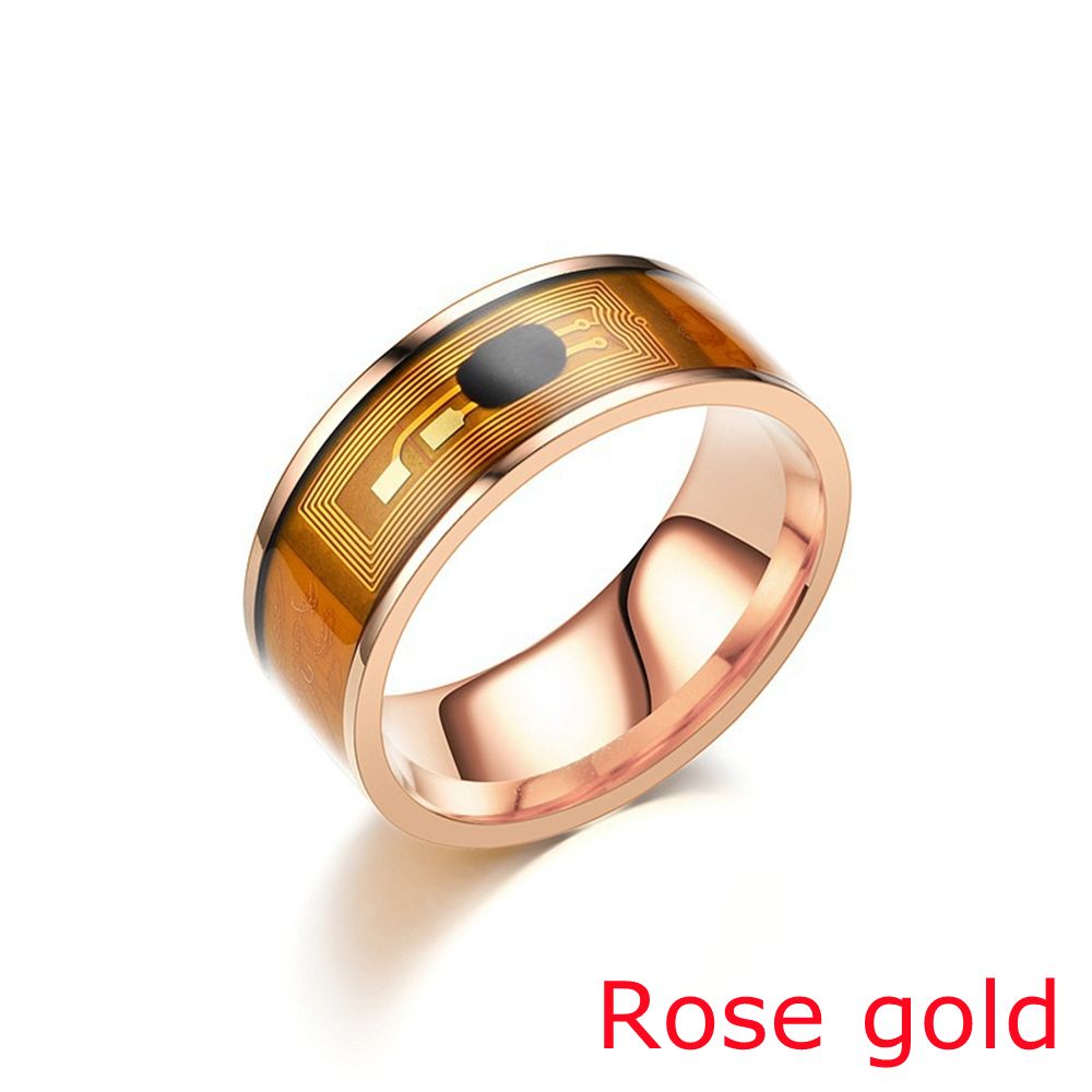Smart Ring Nfc Pay - Tecnologia de moda multifuncional à prova