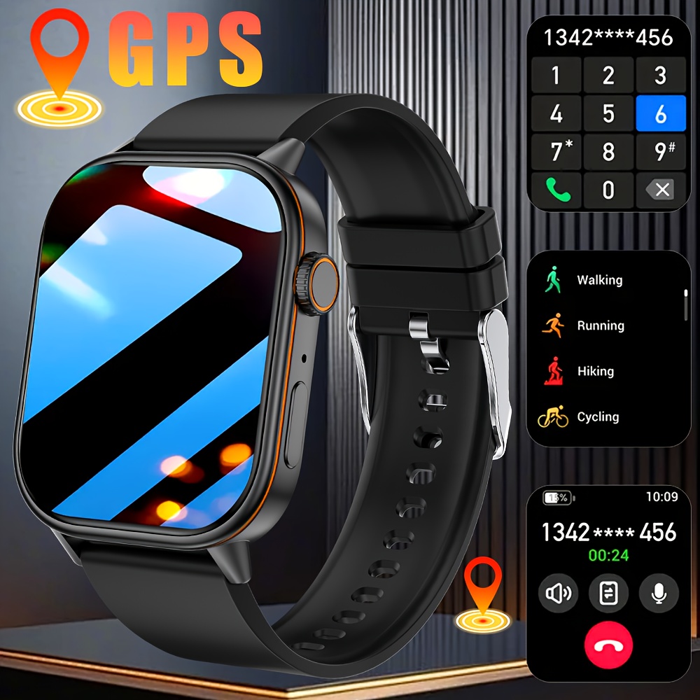 Fall Detection Watch - 2025 posicionamento gps relógio inteligente leve