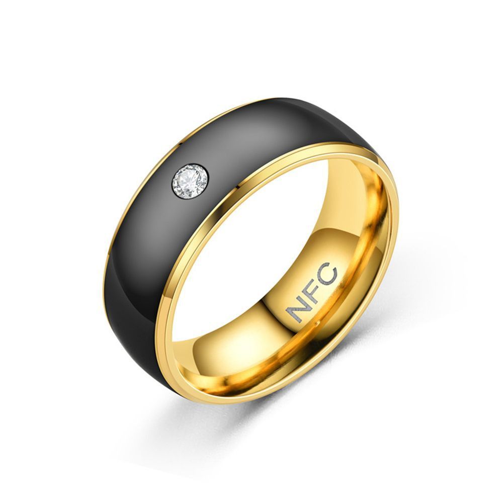 Smart Ring Nfc Pay - Anel Inteligente NFC de Aço Inoxidável