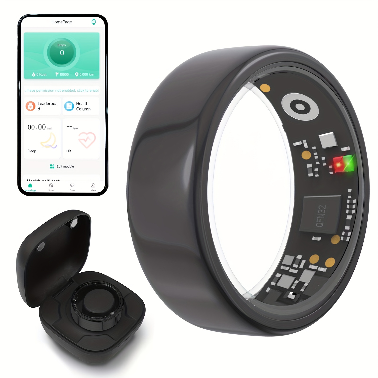 Anel inteligente para homens e - Temperature Ring Skin avaliação e preço