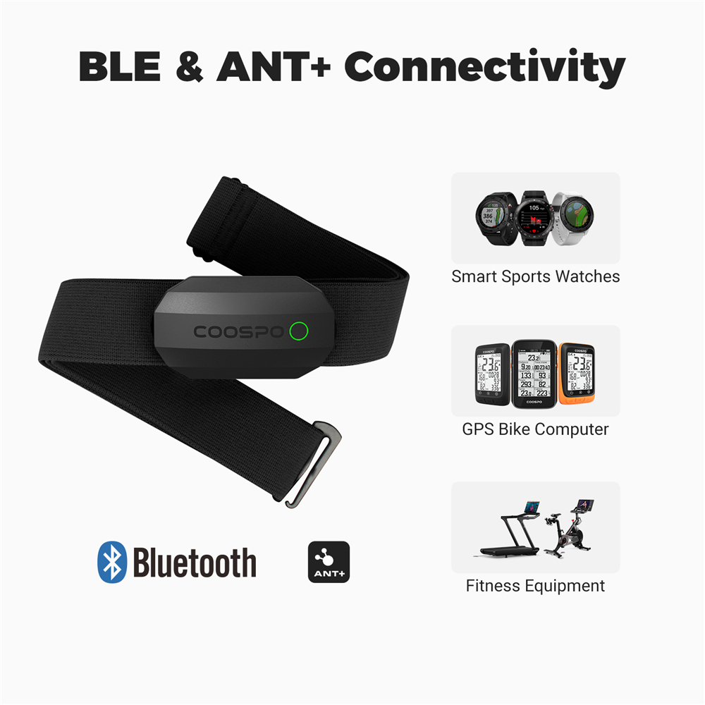 COOSPO-H808S Sensor de Frequên - Breath Rate Monitor avaliação e preço