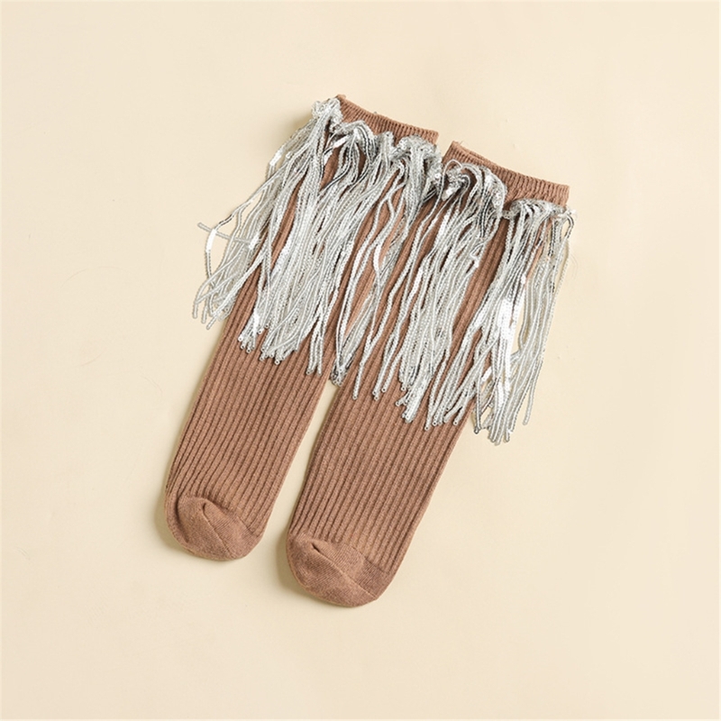 Meia de borla com lantejoulas  - Baby Sock Oximeter avaliação e preço