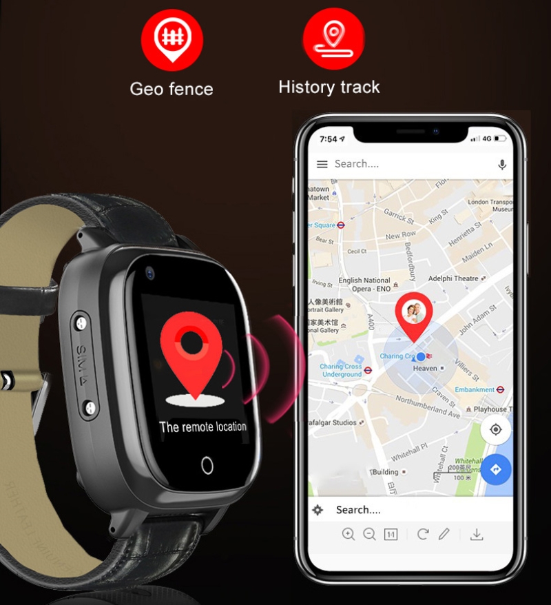 Relógio inteligente para idoso - Fall Detection Watch avaliação e preço